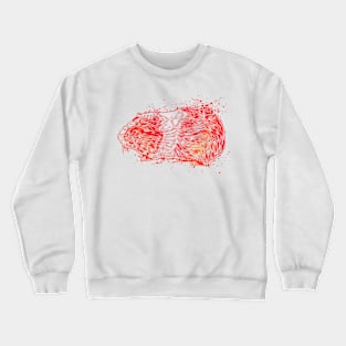 Color drawing of guinea pig Crewneck Sweatshirt